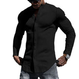 Camisa de Mezcla Suave y Estilo Relajado
