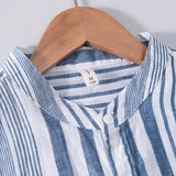 Camisa de Rayas con Diseño Transpirable