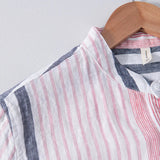 Camisa de Rayas con Diseño Transpirable