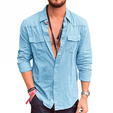 Camisa Personalizada con Bolsos Cargo