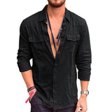 Camisa Personalizada con Bolsos Cargo