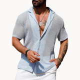 Camiseta de Manga Corta - Tejido Calado