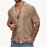 Camiseta de Manga Corta - Tejido Calado