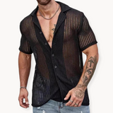 Camiseta de Manga Corta - Tejido Calado