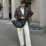 Melanie - Leather Handbag