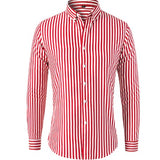Camisa Overshirt Suave Mezcla - Rayas