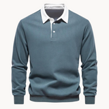 Sudadera Polo Suave y Flexible