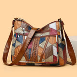 Solera - Bolso de Mano con Diseño de Mosaico