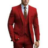 Traje de Hombro Suave con Solapa Definida