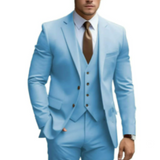 Traje de Hombro Suave con Solapa Definida