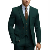Traje de Hombro Suave con Solapa Definida