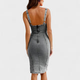Valéria - Vestido de Denim