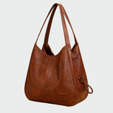 Bolso de cuero clásico y atemporal