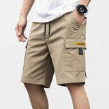 Xavi - Pantalones Cortos Cargo con Cintura Ajustable