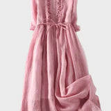 Vestido Largo de Estilo Minimalista