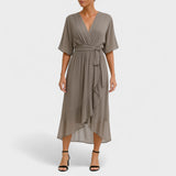 Ialina - Vestido Chic con Cintura Definida