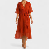 Ialina - Vestido Chic con Cintura Definida