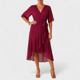 Ialina - Vestido Chic con Cintura Definida