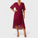 Ialina - Vestido Chic con Cintura Definida