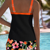 Catarina - Elegante Conjunto de Dos Piezas Tankini