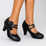 Bela - Tacones con Detalle de Lazo