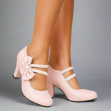 Bela - Tacones con Detalle de Lazo