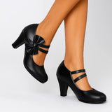 Bela - Tacones con Detalle de Lazo