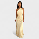 Aurélia - Vestido largo de satén elegante