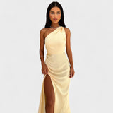 Aurélia - Vestido largo de satén elegante