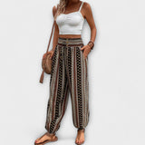 Scarlett - Pantalones con Diseño Étnico
