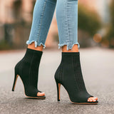 Elisa - Zapatos de Tacón de Punto