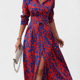 Bianca - Vestido con Estampado de Animales