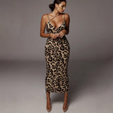 Leopardo - Vestido Ceñido Seductor