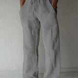 Bruno - Pantalones Casual con Cierre de Velcro