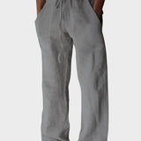 Bruno - Pantalones Casual con Cierre de Velcro