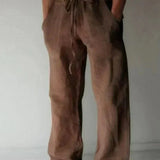 Bruno - Pantalones Casual con Cierre de Velcro