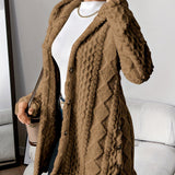 Sara - Chaqueta de felpa con capucha
