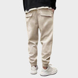 Carlos - Pantalones deportivos para hombre con cintura elástica
