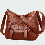 Bolsa de cuero sofisticada
