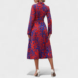 Bianca - Vestido con Estampado de Animales