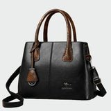 Elegante bolso de cuero