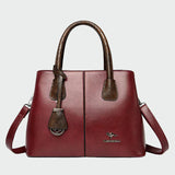 Elegante bolso de cuero