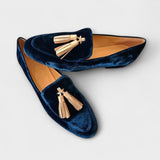 Quinnlyn - Mocasines Vintage con Detalles de Flecos
