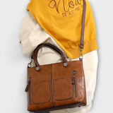 María - Elegante bolso de cuero