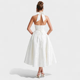 Efi - Textured Midi Dress