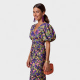 Lília - Tropical Flame Dress