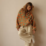 Daisy - Floral Fleece Sweatshirt