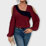 Escarlate - Blusa de Escote Cuadrado