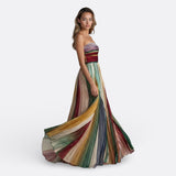 Lise - Vestido largo strapless
