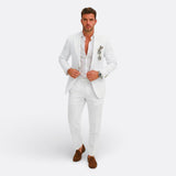 Rafael - Traje Formal de Lino para Hombre